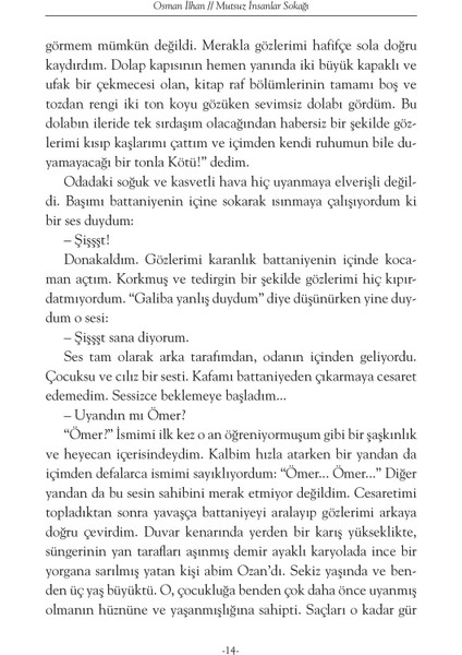 Mutsuz İnsanlar Sokağı - Osman İlhan