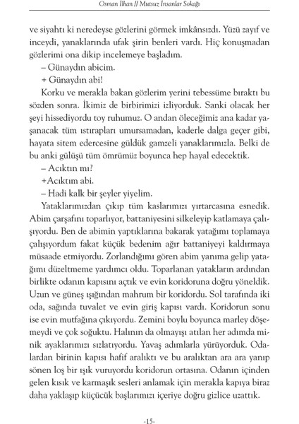 Mutsuz İnsanlar Sokağı - Osman İlhan