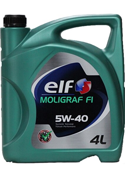 Moligraf F1 5W-40 4 Litre Motor Yağı ( Üretim Yılı: 2023 )