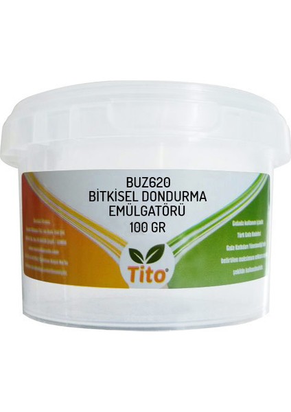 Buz620 Bitkisel Dondurma Emülgatörü - 100 gr