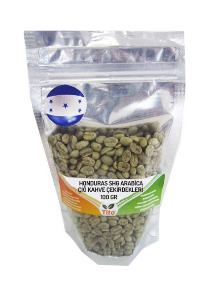 Honduras SHG Arabica Çiğ Kahve Çekirdeği - 100 gr