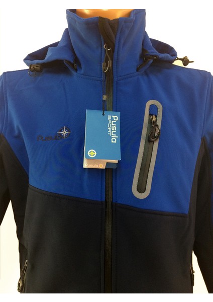 Mavi/Lacivert Softshell Mont-2512Nbs