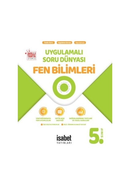 İsabet Yayınları 5. Sınıf Fen Bilimleri Uygulamalı Soru Dünyası