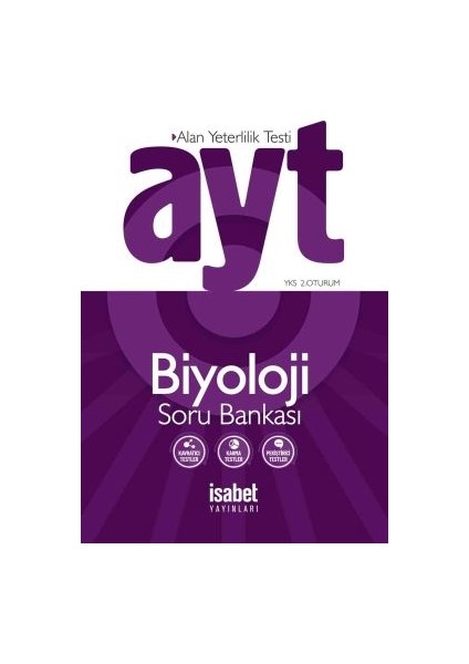 İsabet Yayınları Ayt Biyoloji Soru Bankası