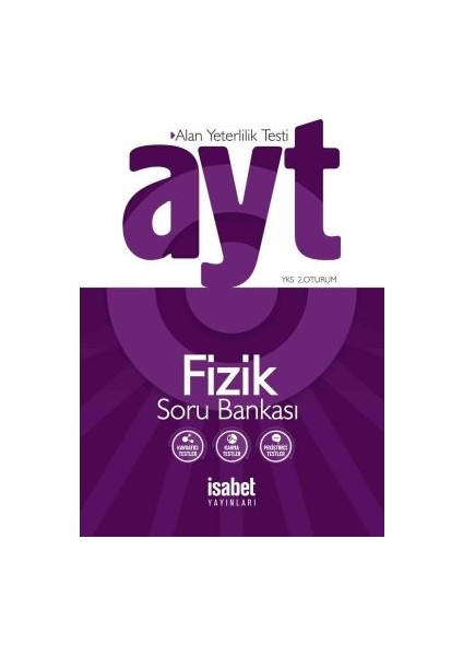 İsabet Yayınları Ayt Fizik Soru Bankası