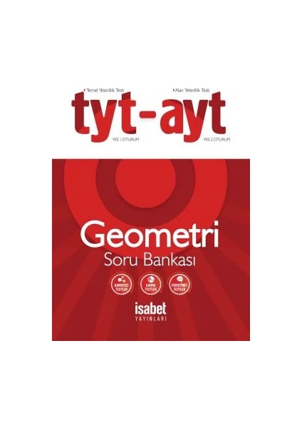 İsabet Yayınları Tyt - Ayt Geometri Soru Bankası