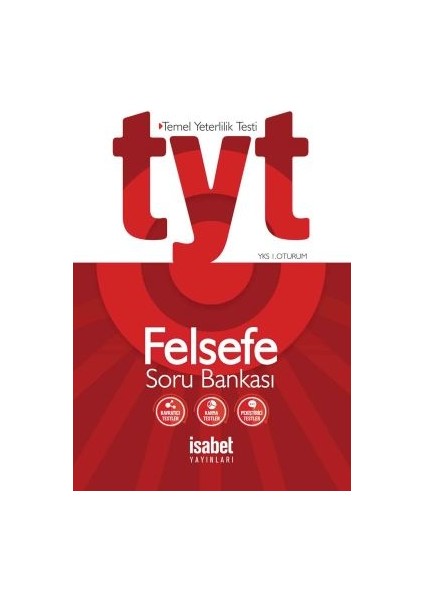 İsabet Yayınları Tyt Felsefe Soru Bankası