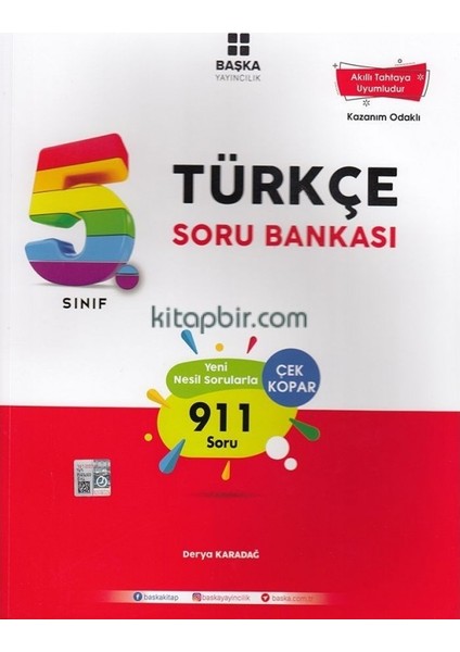5.Sınıf Türkçe Soru Bankası