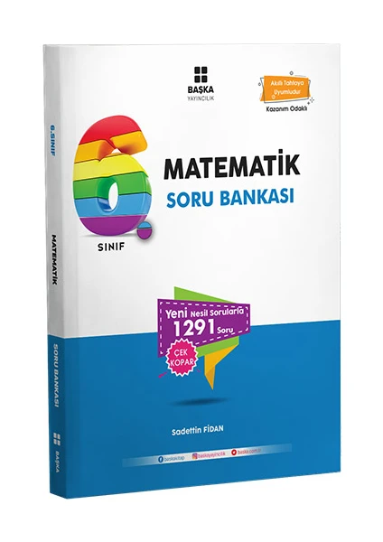 Başka Yayınları 6.Sınıf Matematık Soru Bankası