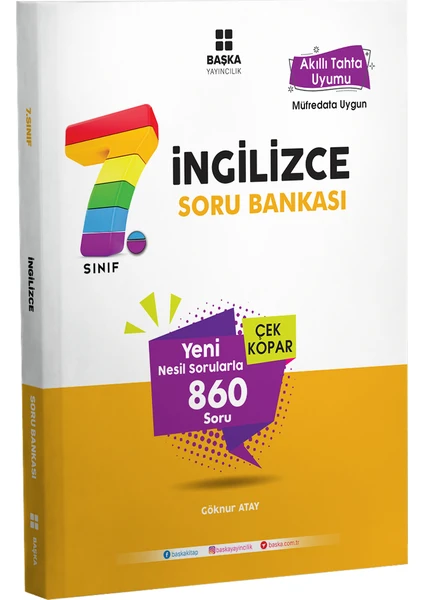 Başka Yayınları 7.Sınıf İngilizce Soru Bankası