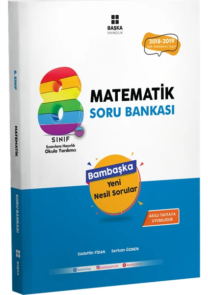 Başka Yayınları 8.Sınıf Matematık Soru Bankası