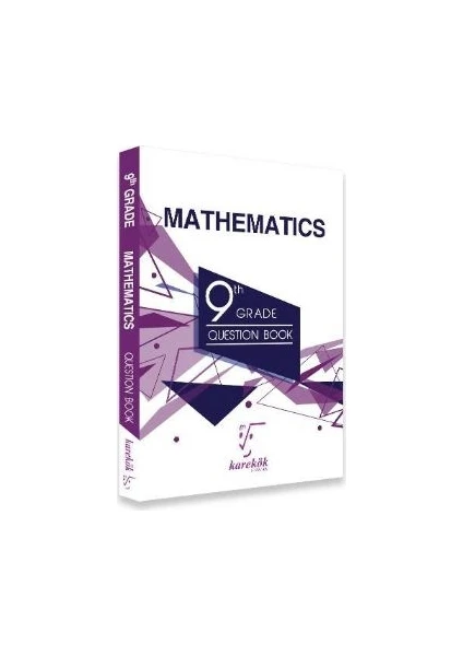 Karekök Yayıncılık 9th Grade Mathematics Question Book - Hüseyin Buğdayoğlu