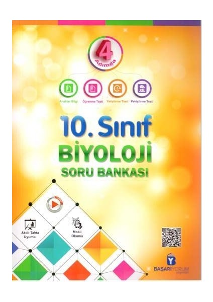 Başarıyorum Yayınları 10. Sınıf Biyoloji Soru Bankası