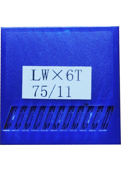 Etek Paça Baskı Makinesi İğnesi Lw X 6T