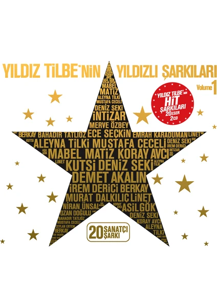 Çeşitli Sanatçılar - Yıldız Tilbenin Yıldızlı Şarkıları Vol1 - Cd