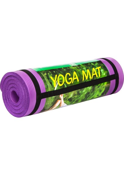 CSF-15MM-MR Pilates Matı 15 mm. Silikon - Mor