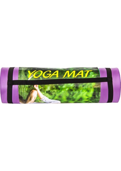 CSF-15MM-MR Pilates Matı 15 mm. Silikon - Mor