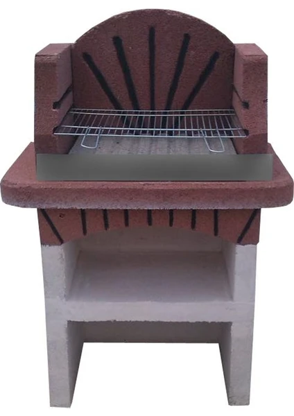 Barbekü Özkoca Bims Beton Barbekü 70'lik Piknik Model