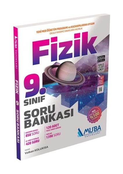 Muba Yayınları 9. Sınıf Fizik Soru Bankası