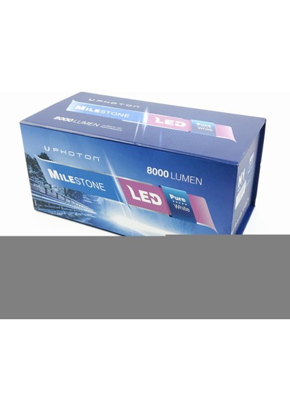 Milestone H8 8000 Lumens Led Headlight