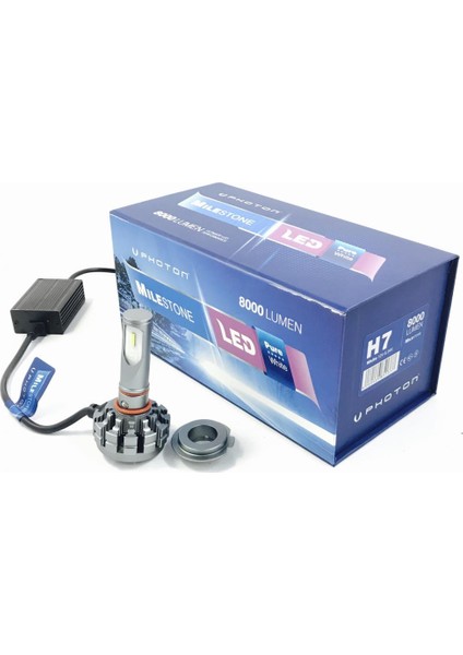Milestone H1 8000 Lumens Led Headlight