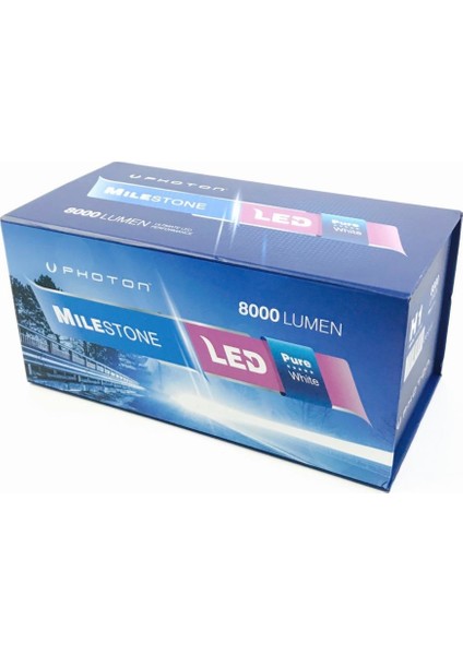 Milestone H1 8000 Lumens Led Xenon +2 Plus