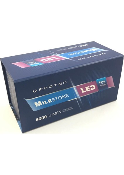 Milestone H1 8000 Lumens Led Xenon +2 Plus