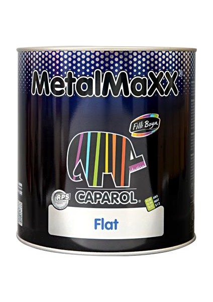 Caparol Metalmaxx Flat Renk: Mat Siyah 0.75Lt