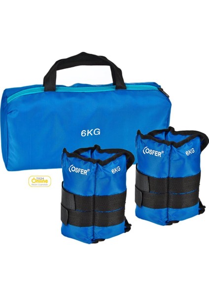 CSF-6KG Ayak Ağırlığı 3 x 2 Ad. (6 kg.)