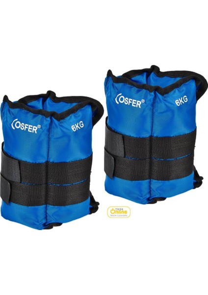 CSF-6KG Ayak Ağırlığı 3 x 2 Ad. (6 kg.)