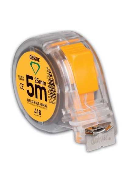 Şerit Metre Helıx Paslanmaz 3 M X 16 Mm 416