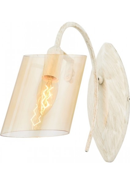 AP-1210-1B Beyaz Boyalı Aplik