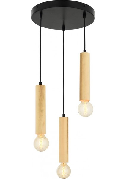 AV-1651-3NT Nikel Kaplama Modern Avize