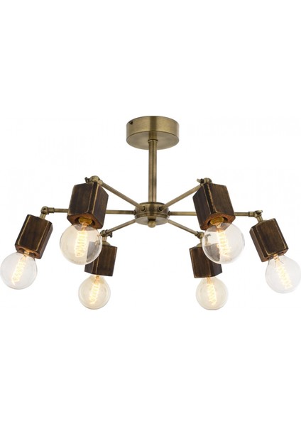 AV-1653-6E Eskitme Kaplama Modern Avize