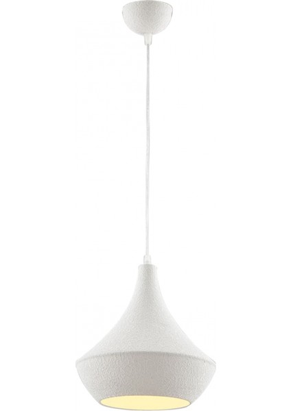 AV-4106-M6-BBY Beyaz Boyalı Modern Avize E27 Metal 27cm