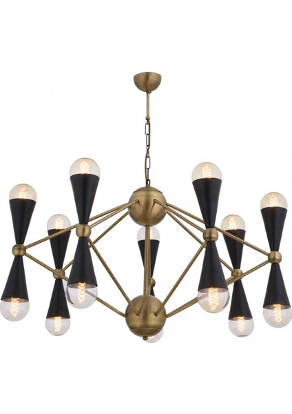 AV-4154-14E Eskitme Kaplama Modern Avize E27 Metal 80cm