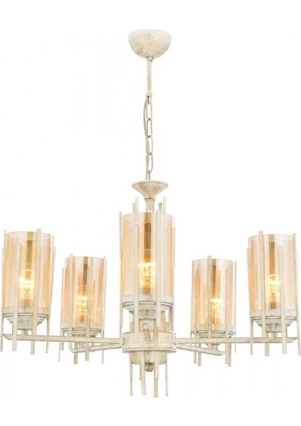 AV-4181-5B Beyaz Boyalı Modern Avize