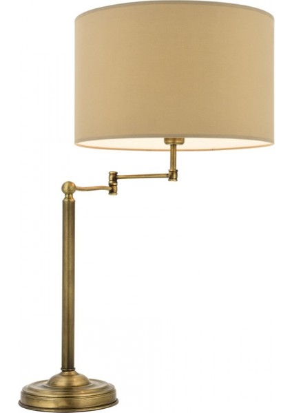 HML-9096-1E Eskitme Kaplama Masa Lambası E27 Metal 35cm