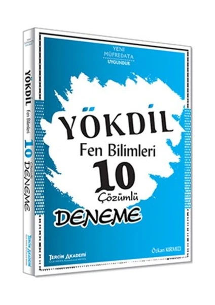 Tercih Akademi Yökdil Fen Bilimleri 10 Çözümlü Deneme - Özkan Kırmızı