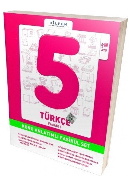 5. Sınıf Türkçe Konu Anlatımlı Fasikül Set