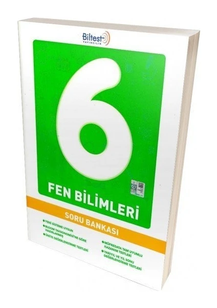 Biltest 6. Sınıf Fen Bilimleri Soru Bankası 2019 Müfredat