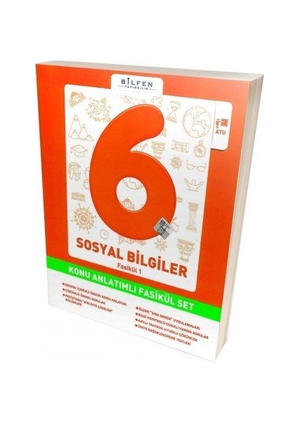 6. Sınıf Sosyal Bilgiler Konu Anlatımlı Fasikül Set