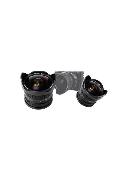 Objektif 7artisans 7.5mm F2.8  Fisheye Fixed Lens Sony uyumlu