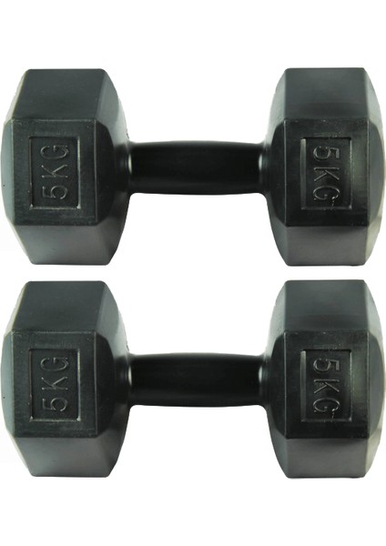 5 KG x 2 Adet 10 KG Dambıl Seti 10 KG Dumbell Set