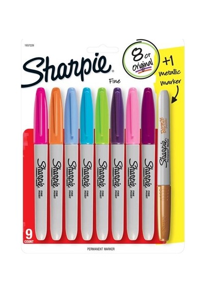 Fine Marker Kalem Seti 8+1 Renk
