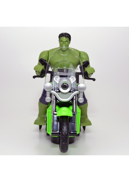 The Avengers Hulk Oyuncak Motosiklet Müzikli Işıklı