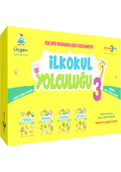 Üçgen Yayıncılık 3. Sınıf İlkokul Yolculuğu Seti