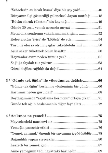 Japonların Kadim Beslenme Sırrı Günde Tek Öğün İle 20 Yaş Gençleşin! - Yoshinori Nagumo