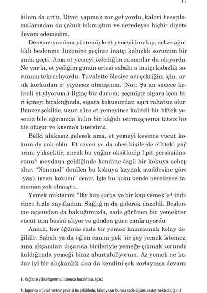 Japonların Kadim Beslenme Sırrı Günde Tek Öğün İle 20 Yaş Gençleşin! - Yoshinori Nagumo