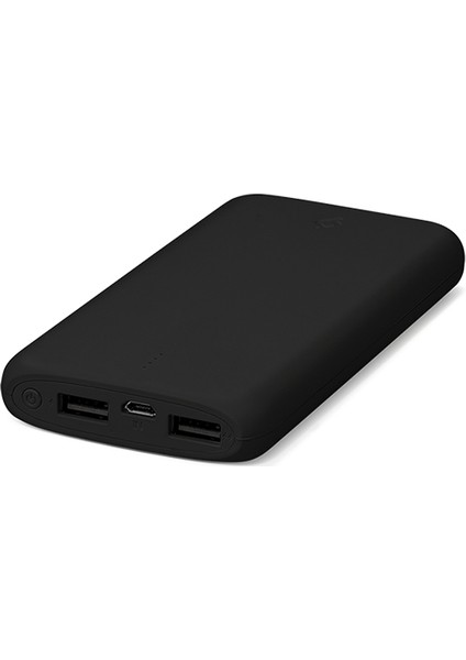 PowerSlim 10000mAh Taşınabilir Şarj Aleti - Siyah 2BB133S